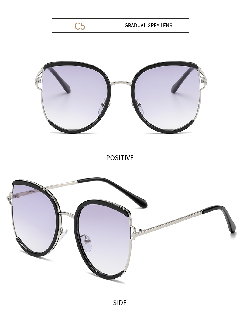 Quality sunglass retro designer colorful lens low cost Super X Studio